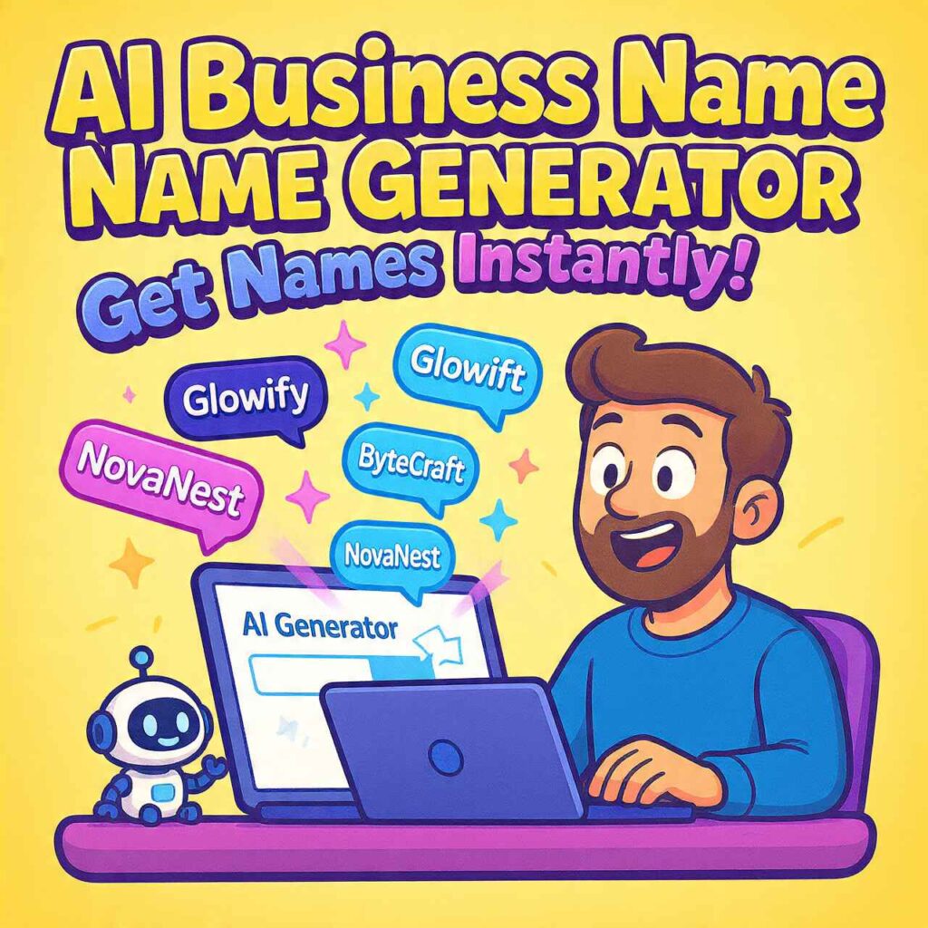 AI Business Name Generator — Get Creative, Brandable Business Names in Seconds